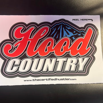 Hood Country Sticker